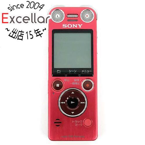 【いつでも2倍!5.0のつく日、18日は3倍!】【中古】SONY ステレオICレコーダー ICD-SX1000/R 本体のみ