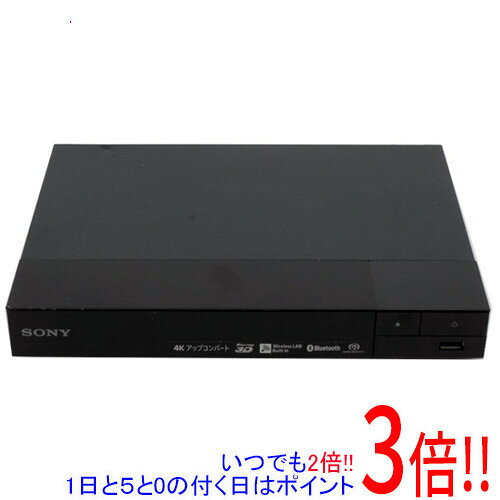 【いつでも2倍！1日と5.0のつく日、18日は3倍！】【中古】SONY ブルーレイディスク/DVDプレーヤー BDP-S6700 AC・電源コードなし