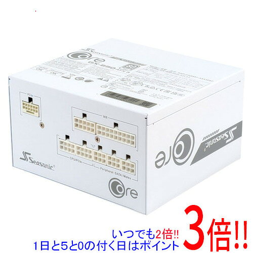 Seasonic PC電源ユニット CORE GX-650 White ATX 3 (2024) SRP-CGX651-A5A32SF-WH ホワイト