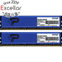 【いつでも2倍!5.0のつく日、18日は3倍!】【中古】Patriot Memory PSD38G1600KH DDR3 PC3-12800 4GBx2