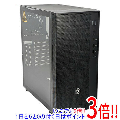 【新品(開封のみ)】 SILVERSTONE PCケース SST-FAR1B-G-V2 ブラック