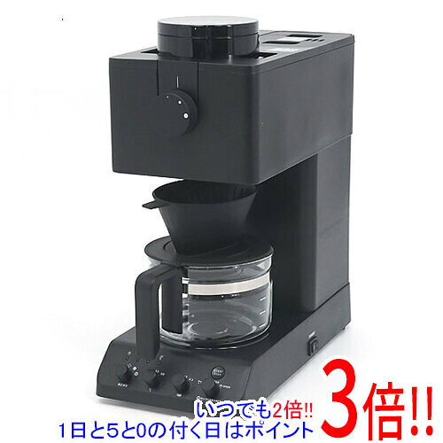 ツインバード CM-D457 全自動コーヒーメーカー （中古品） 中古(B)] ツインバード 全自動コーヒーメーカー CM-D457B ブラック