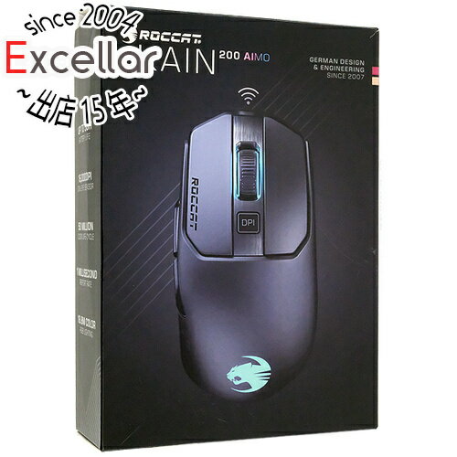 【中古】ROCCAT ゲーミングマウス Kain 200 AIMO ROC-11-615-BK ブラック 元箱あり