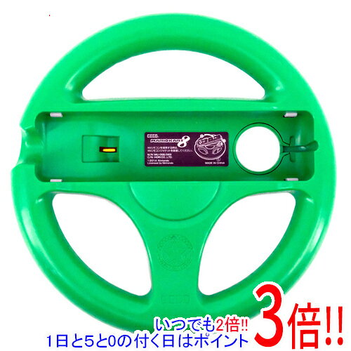 【中古】マリオカート8 ハンドル for Wiiリモコン ルイージ 本体のみ