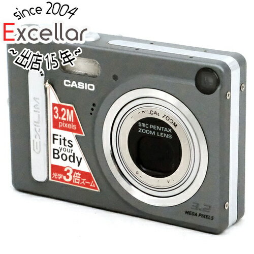 【いつでも2倍！5.0のつく日、18日は3倍！】【中古】CASIO製 EXILIM ZOOM EX-Z3 シルバー 320万画素
