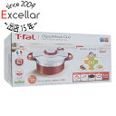 【延長保証対応!!】【新品訳あり(箱きず・やぶれ)】 T-fal 圧力なべ クリプソ ミニット デュオ ルージュ 5.2L P4705132