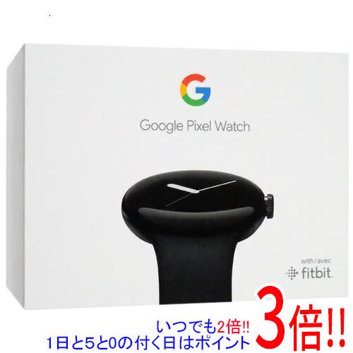 【いつでも2倍！5．0のつく日は3倍！1日も18日も3倍！】Google Pixel Watch Matte Black ステンレス ケース/Obsidian アクティブ バンド