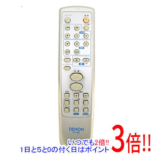 乐天商城 - 【いつでも2倍！1日と5.0のつく日、18日は3倍！】【中古】DENON オーディオリモコン RC-1025 本体いたみ