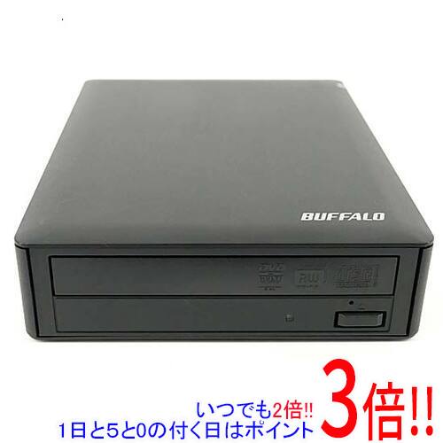 【いつでも2倍！1日と5.0のつく日、18日は3倍！】【中古】BUFFALO製 外付け DVDドライブ DVSM-24U2