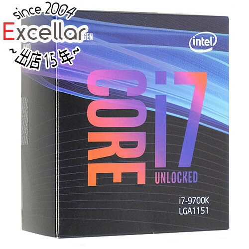 【いつでも2倍！5．0のつく日は3倍！1日も18日も3倍！】【中古】Core i7 9700K 3.6GHz LGA1151 95W SRELT 元箱あり