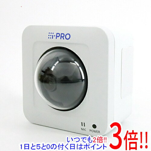 商品名【新品(開封のみ)】 Panasonic 屋内2MP PTカメラ WV-B51300-F3 i-PROホワイト商品状態新品未使用品です。開封のみ行われております。商品説明WV-B51300-F3は2MP(1080P)に対応した屋内パンチルトネットワークカメラです。 パナソニックBB-ST165A、BB-ST162Aの後継モデル。水平画角106°・垂直画角57°の広角レンズ、パンチルトでより広範囲を撮影可能。 microSDカード録画、マイク内蔵、動作検知、妨害検知、スマートフォンアプリi-PRO Mobile APPに対応します。 専用のスタンドが付属し、天井吊り下げ、壁付け、据え置き等、様々な取付方法が可能です。商品名屋内2MP PTカメラ型番WV-B51300-F3 [i-PROホワイト]仕様[撮影機能]タイプ ネットワークカメラ有効画素数 210 万画素受像素子 1/2.8型CMOSデジタルズーム 16 倍パン(横振り) ○チルト(縦振り) ○最大フレームレート 60 fps最低照度 0.005 Lux最短撮影距離 100 cm夜間・暗所撮影 ○SDカード録画 ○SDカードスロット microSD/microSDHC/microSDXCカード[本体機能]有線LAN 10/100 Mbps内蔵マイク ○音声入出力 入力/出力端子スマホ・アプリ対応 iOS/AndroidPoE ○[サイズ・重量]幅x高さx奥行 100x100x84 mm重量 460 gその他※掲載画像は代表画像です。実際の商品と細部が異なる場合がございますので、商品状態につきましては表記の内容をご確認ください。※返品についてはこちらをご覧ください。　