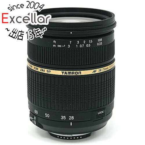 【いつでも2倍！5．0のつく日は3倍！1日も18日も3倍！】【中古】TAMRON SP AF 28-75mm F/2.8 XR Di LD Aspherical IF MACRO (Model A09) ニコン用 本体のみ