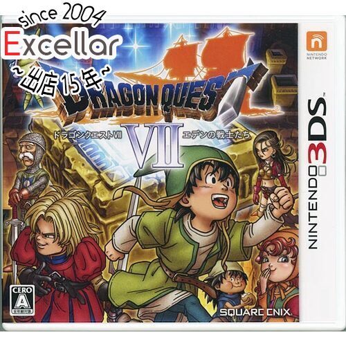 【いつでも2倍!5.0のつく日、18日は3倍!】【中古】ドラゴンクエストVII エデンの戦士たち 3DS 【いつでも2倍!5.0のつく日、18日は3倍!】【中古】ドラゴンクエストVII エデンの戦士たち 3DS