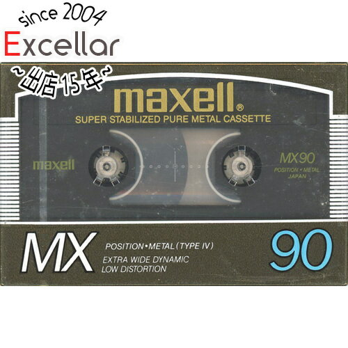 【いつでも2倍！5．0のつく日は3倍！1日も18日も3倍！】maxell メタルカセットテープTYPE IV 90分 MX 90