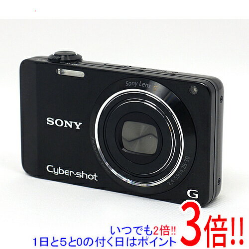 【いつでも2倍！1日と5.0のつく日、18日は3倍！】【中古】SONY製 Cyber-shot DSC-WX10 ブラック/1620万画素 液晶画面いたみ 元箱あり
