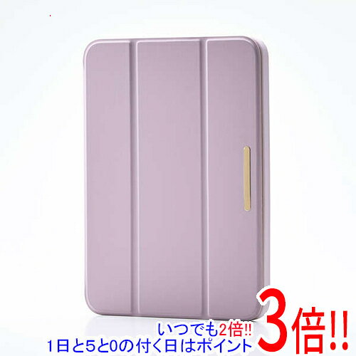 樂天商城 - 【いつでも2倍！1日と5.0のつく日、18日は3倍！】ELECOM iPad mini(A17 Pro) フラップケース 薄型軽量 TB-A25SWVJM3PU ラベンダー