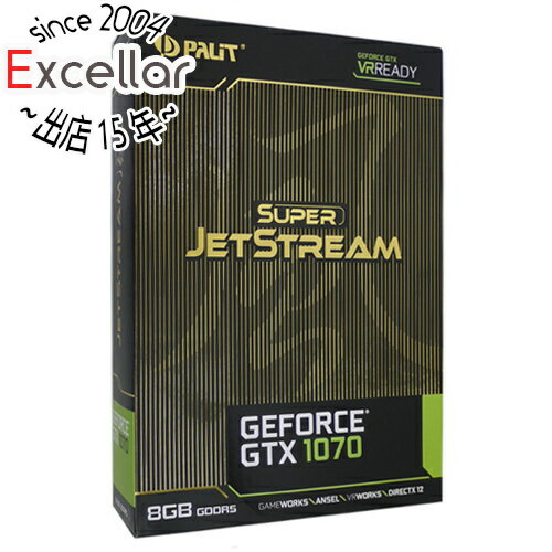 【いつでも2倍!5.0のつく日、18日は3倍!】【中古】PALIT GeForce GTX1070 8GB Super JetStream NE51070S15P2-1041J 訳あり 元箱あり 【いつでも2倍!5.0のつく日、18日は3倍!】【中古】PALIT GeForce GTX1070 8GB Super JetStream NE51070S15P2-1041J 訳あり 元箱あり