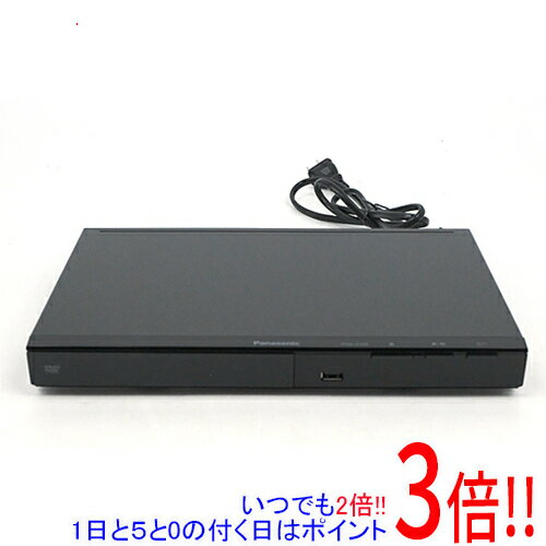 【延長保証対応!!】Panasonic DVDプレーヤー DVD-S500-K ブラック
