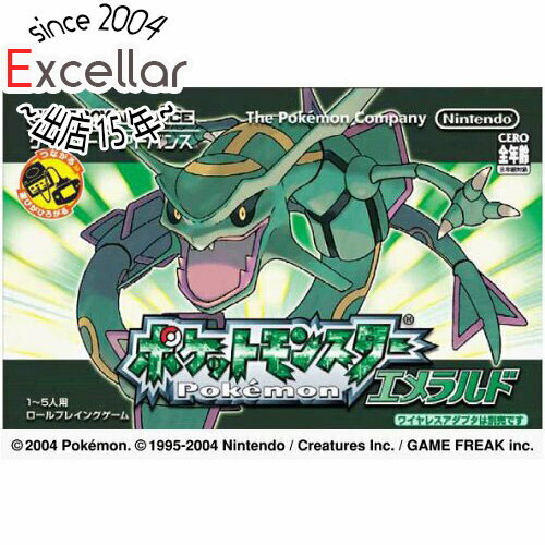 【いつでも2倍!5.0のつく日、18日は3倍!】【中古】ポケットモンスターエメラルド ソフト単品版 GBA 【いつでも2倍!5.0のつく日、18日は3倍!】【中古】ポケットモンスターエメラルド ソフト単品版 GBA