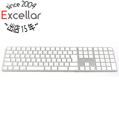 【いつでも2倍！5．0のつく日は3倍！1日も18日も3倍！】【中古】Apple Magic Keyboard テンキー付き (JIS) MQ052J/A(A1843) シルバー