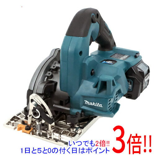 【いつでも2倍！5．0のつく日は3倍！1日も18日も3倍！】マキタ 125mm 充電式マルノコ HS007GRDX 青