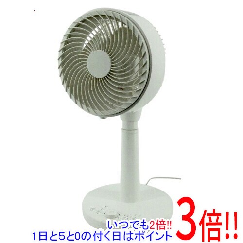 商品名【延長保証対応!!】【新品(開封のみ)】 KOIZUMI サーキュレーター KCF-1861/W ホワイト商品状態新品未使用品です。開封のみ行われております。型番KCF-1861/W [ホワイト]仕様[基本仕様]タイプ サーキュレータースタイル 据置きモーター種類 DCモーター首振り設定 左右(自動)：約90・180・360度/上下(自動)：約0〜85度/約45〜85度風量切替 10段階・TURBO機能適用畳数 30 畳制御方式 マイコン式[羽根]羽根の枚数 3 枚[機能]リモコン ○タイマー機能 入/切タイマー：1/2/4/6時間メモリー機能 ○[電源]電源 AC消費電力 33 W電源コード 1.8 m[サイズ・重量]幅x高さx奥行き 260x535x280 mm最大高さ 665 mm重量 4.1 kgその他※掲載画像は代表画像です。実際の商品と細部が異なる場合がございますので、商品状態につきましては表記の内容をご確認ください。※返品についてはこちらをご覧ください。■延長保証について詳しくは下記をご覧ください。・延長保証（自然故障プラン）のご案内はコチラ・延長保証（物損付きプラン）のご案内はコチラ　