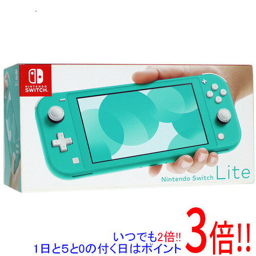 任天堂 Nintendo Switch Lite(ニンテンドースイッチ ライト) HDH-S-BAZAA ターコイズ 液晶画面いたみ・ゴムなし 元箱あり