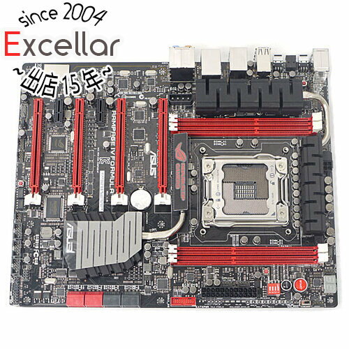 商品名【中古】ASUS 「R.O.G.」マザーボード Rampage IV Formula LGA2011商品状態 動作確認済の中古品です。 ※中古品ですので、傷、汚れ等ある場合がございます。ご理解の上、ご検討お願いします。 商品名 「R.O.G.」（Republic of Gamers）マザーボード 型番 Rampage IV Formula 仕様 フォームファクタ ATX CPUソケット LGA2011 チップセット INTEL　X79 メモリータイプ DDR3 メモリースロット数 4 最大メモリー容量 32GB 幅x奥行き 305x244 mm Serial ATA SATA6.0G PCI-Express 1X 2 本 PCI-Express 16X 4 本 VGAスロット PCI-Express オンボードRAID ○ オンボードLAN 10/100/1000 その他 SLI/CrossFire/USB3.0 付属品 ※画像のものがすべてです。ご確認後、ご検討お願いします。 メーカー ASUS製 その他 ※商品の画像はイメージです。その他たくさんの魅力ある商品を出品しております。ぜひ、見て行ってください。※返品についてはこちらをご覧ください。　