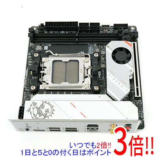 【いつでも2倍！1日と5.0のつく日、18日は3倍！】【中古】MSI製 Mini ITXマザーボード MPG B650I EDGE WIFI SocketAM5
