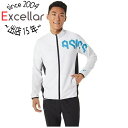 【いつでも2倍!5.0のつく日、18日は3倍!】asics アシックス Lサイズ HEXグラフィックドライウーブンジャケット 2031D826 ブリリアントホワイト(4)