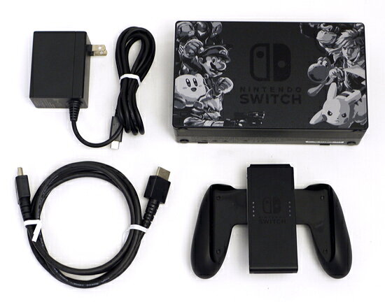 エクセラー3号館 楽天市場店の【中古】任天堂 Nintendo Switch 大乱闘スマッシュブラザーズ SPECIALセット 外箱・液晶画面いたみ 元箱あり｜アングル3