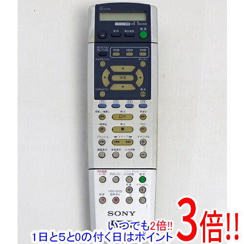樂天商城 - 【いつでも2倍！1日と5.0のつく日、18日は3倍！】【中古】SONY DVDリモコン RMT-D212J