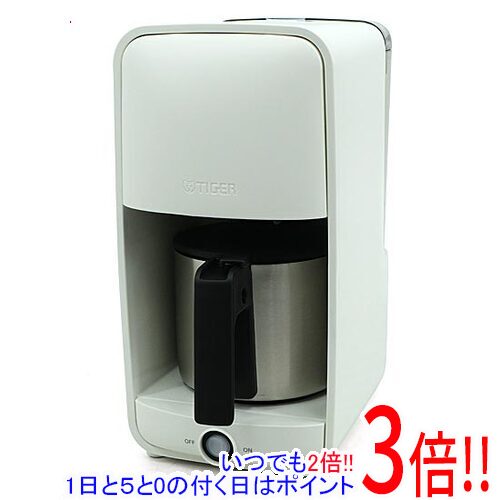 【延長保証対応!!】【新品(開封のみ)】 TIGER コーヒーメーカー ADC-G060-WU アーバンホワイト