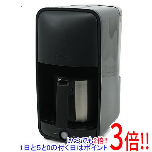 【延長保証対応!!】【新品(開封のみ)】 TIGER コーヒーメーカー ADC-G060-KM マットブラック