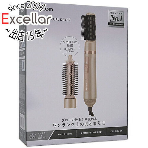 【いつでも2倍！5．0のつく日は3倍！1日も18日も3倍！】テスコム マイナスイオン カールドライヤー TC365A-N ゴールド