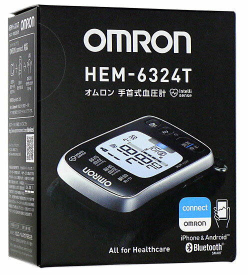 【エントリー＆カード利用で最大12倍！　10/1〜10/31まで！】オムロン 手首式血圧計 HEM-6324T