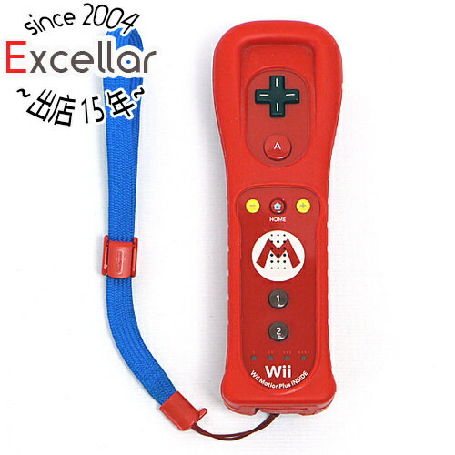 商品名【中古】任天堂 Wiiリモコンプラス RVL-A-PNRB マリオ商品状態 動作確認済の中古品です。 ※中古品ですので、傷、汚れ等ある場合がございます。ご理解の上、ご検討お願いします。 商品説明 マリオのデザインとカラーリングが施されたWiiリモコンプラス 商品名 Wiiリモコンプラス 型番 RVL-A-PNRB [マリオ] 仕様 対応機種 Wii Wii U タイプ ゲームパッド 付属品 ※画像のものがすべてです。ご確認後、ご検討お願い致します。 その他 ※商品の画像はイメージです。その他たくさんの魅力ある商品を出品しております。ぜひ、見て行ってください。※返品についてはこちらをご覧ください。　