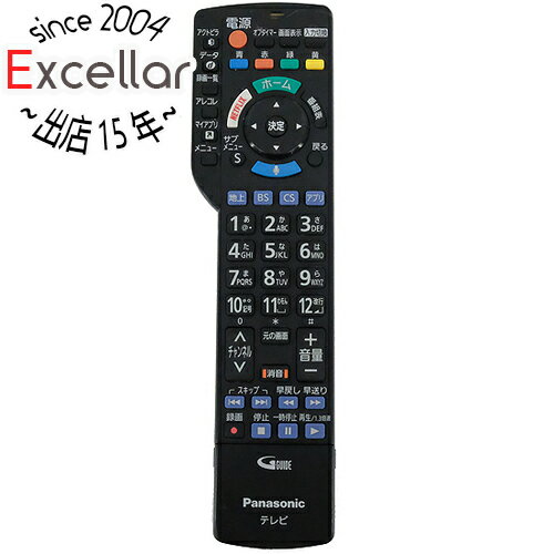 【いつでも2倍!5.0のつく日、18日は3倍!】【中古】Panasonic 液晶テレビ用リモコン N2QBYB000045