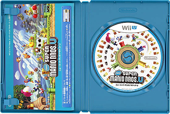 【中古】New スーパーマリオブラザーズ U Wii U カバー・ケースいたみ
