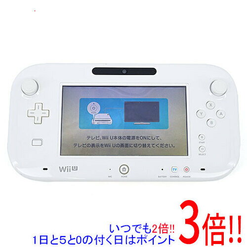 商品名【中古】任天堂 Wii U ゲームパッド シロ 本体のみ 液晶画面いたみ商品状態 動作確認済みの中古品です。※液晶画面に画面焼けが見られます。※中古品ですので、傷、汚れ等がございます。ご理解の上、ご検討お願いします。 特徴 ※Wii U本体にWii U GamePadは1台のみ接続できます。 商品名 Wii U GamePad 付属品 ※付属品なし。本体のみとなります。ご確認後、ご検討お願い致します。 メーカー 任天堂 その他 ※商品の画像はイメージです。その他たくさんの魅力ある商品を出品しております。ぜひ、見て行ってください。※返品についてはこちらをご覧ください。　