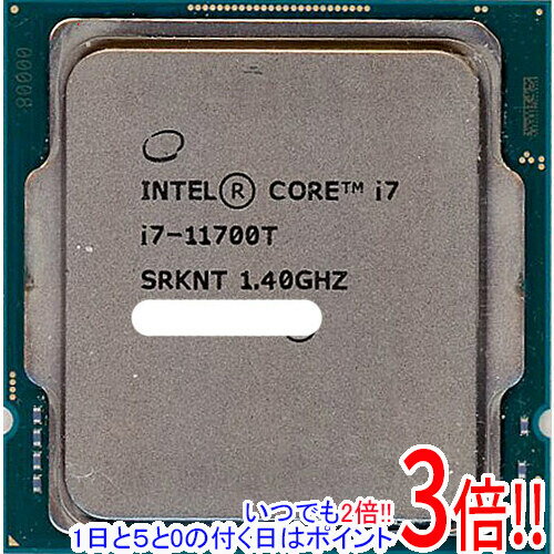 Rakuten - 【いつでも2倍！1日と5.0のつく日、18日は3倍！】【中古】Core i7 11700T 1.4.GHz LGA1200 SRKNT