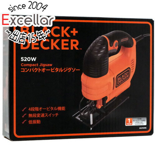 【いつでも2倍！5．0のつく日は3倍！1日も18日も3倍！】BLACK＆DECKER コンパクトオービタルジグソー 100V KS701PE-JP