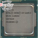 【いつでも2倍！5．0のつく日は3倍！1日も18日も3倍！】【中古】Xeon E3-1220 v3 3.1GHz 8M LGA1150 SR154