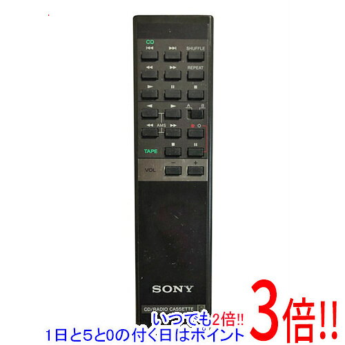 樂天商城 - 【いつでも2倍！1日と5.0のつく日、18日は3倍！】【中古】SONY オーディオリモコン RM-C100