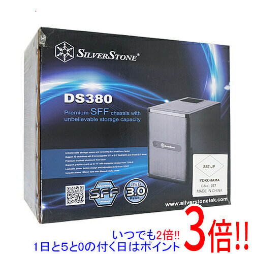 【いつでも2倍！1日と5.0のつく日、18日は3倍！】SILVERSTONE製 PCケース SST-DS380B