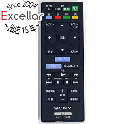 【いつでも2倍！5．0のつく日は3倍！1日も18日も3倍！】【中古】SONY ブルーレイプレーヤー用 リモコン RMT-B127J