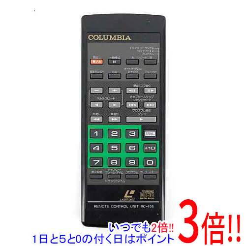 For Visual Equipments - 【いつでも2倍！1日と5.0のつく日、18日は3倍！】【中古】COLUMBIA オーディオリモコン RC-406