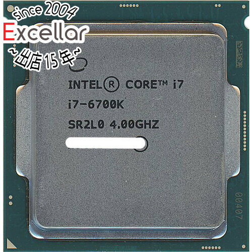 【いつでも2倍！5．0のつく日は3倍！1日も18日も3倍！】【中古】Core i7 6700K 4.0GHz 8M LGA1151 95W SR2L0