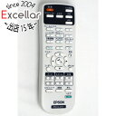 【いつでも2倍!5.0のつく日、18日は3倍!】【中古】EPSON プロジェクター用リモコン 156606600 電池カバーなし