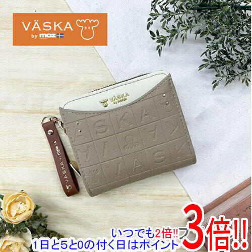 乐天商城 - 【いつでも2倍！1日と5.0のつく日、18日は3倍！】【新品(開封のみ)】 VASKA by moz ニコル ラウンドファスナー札入れ VS-0472 ブラウン